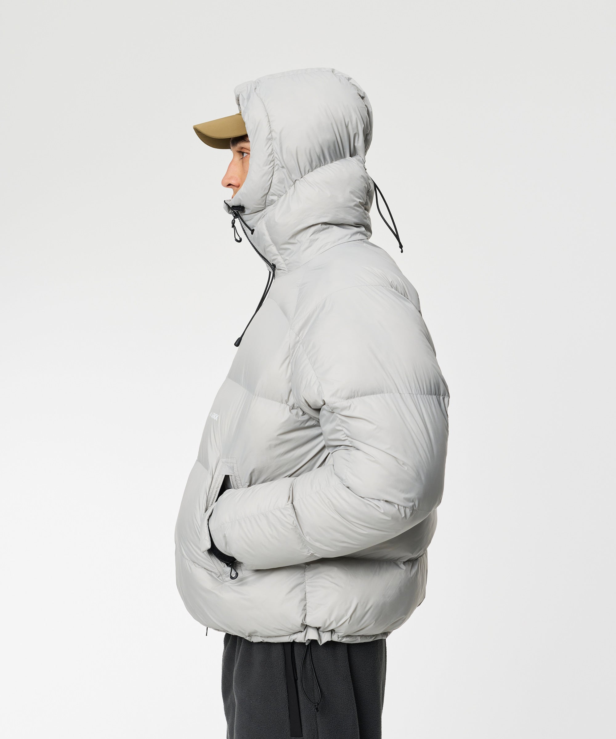 ARKK Apparel ARKK Logo Puffer | Grey Jacket